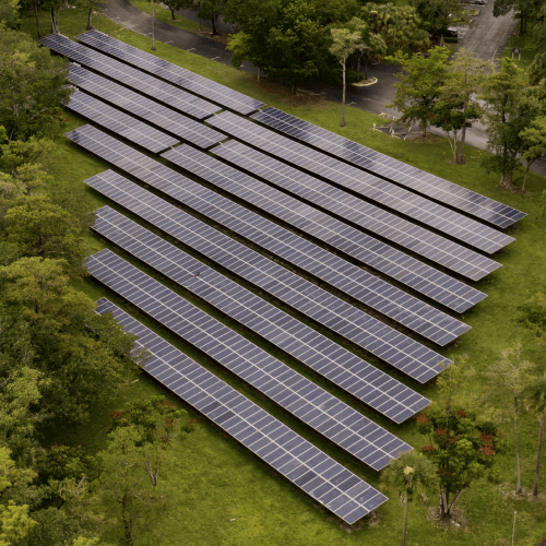 ground-mount solar panels typically require