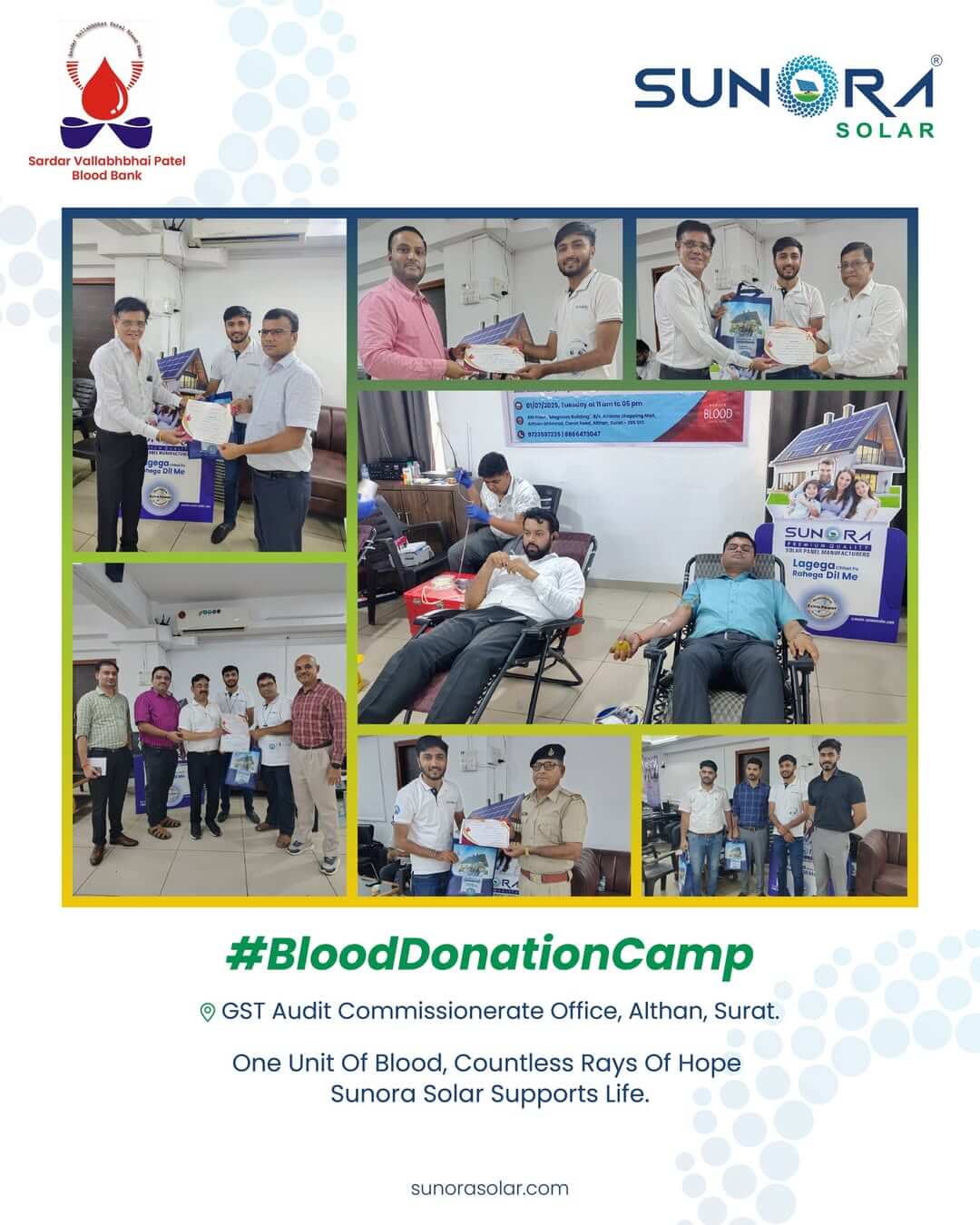 Blood Donation Instagram Post