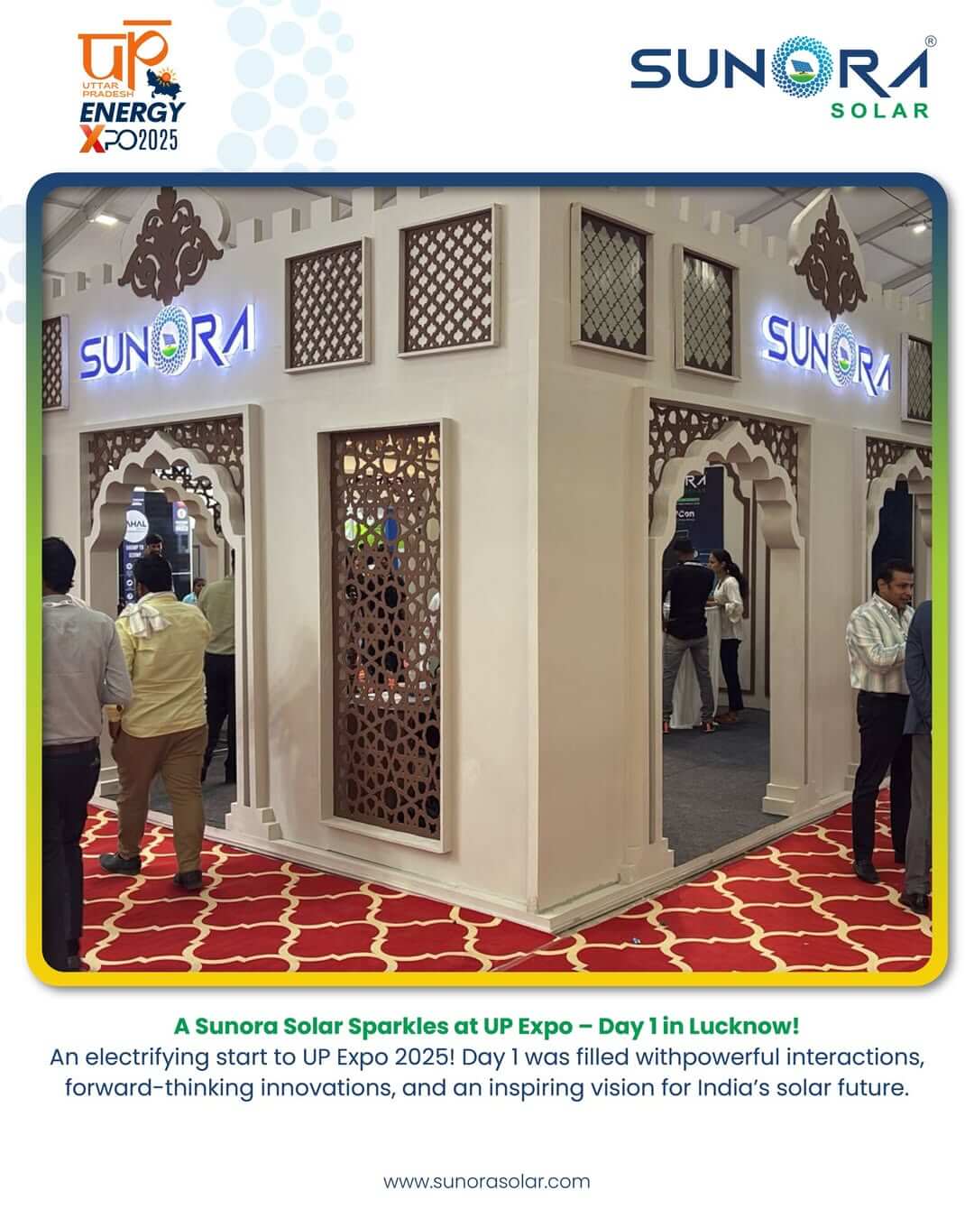 Lucknow Expo Instagram Post