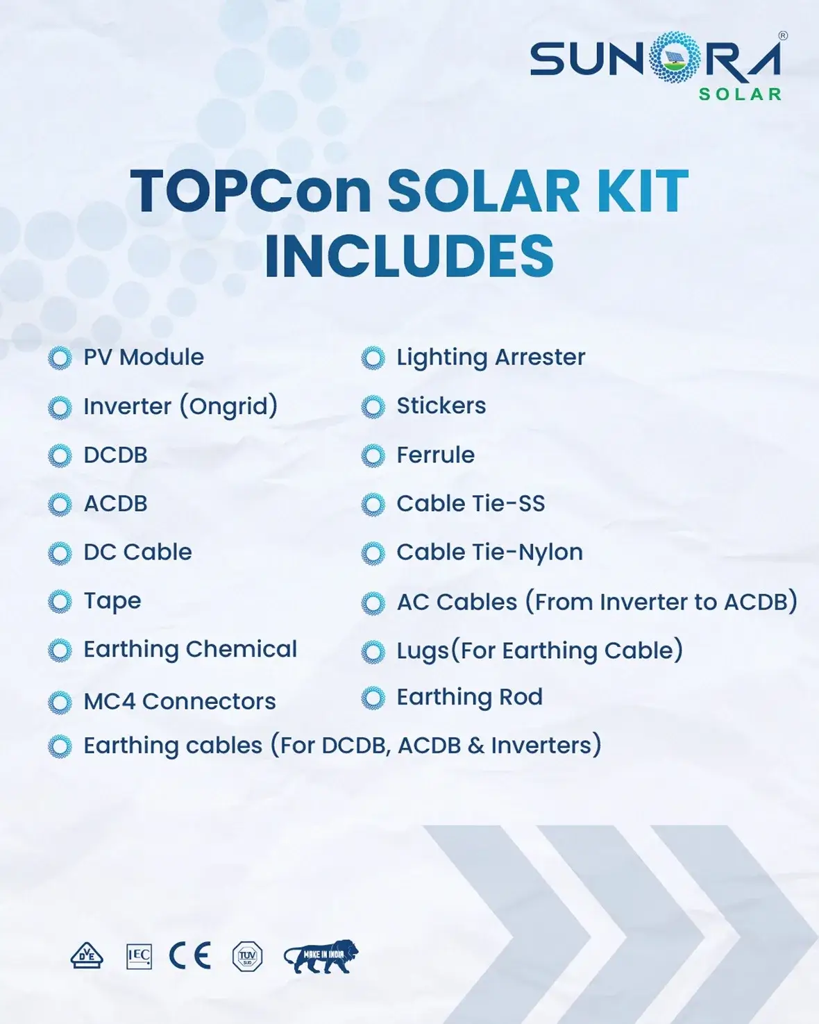 3kW Topcon Solar Kit