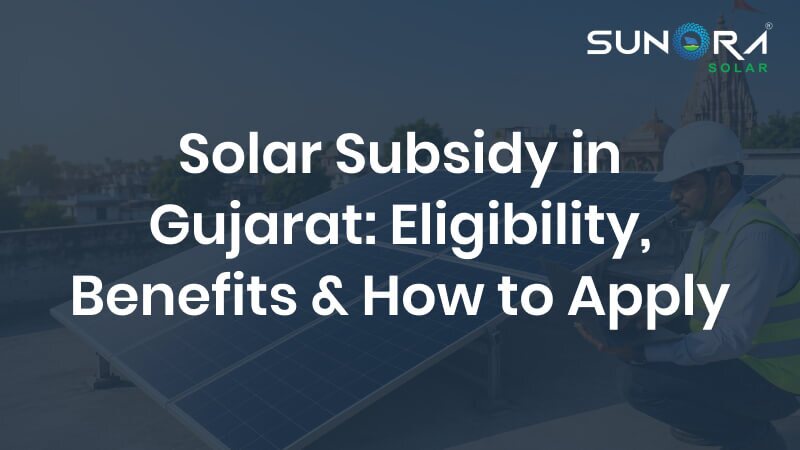 Solar Subsidy in Gujarat